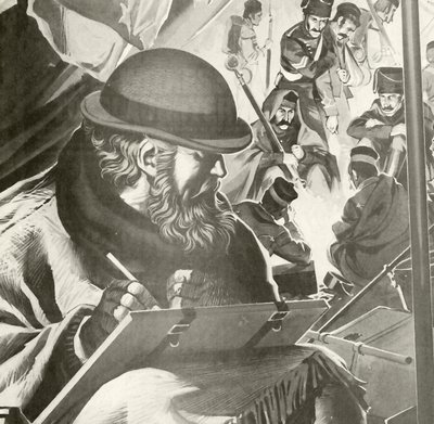 William Howard Russell, the first war correspondent by English School